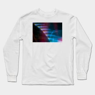 Light abstraction creating waves of different colors Long Sleeve T-Shirt